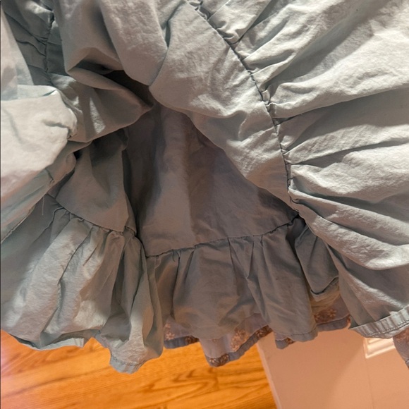 Tommy Bahama Elegant Light Blue Dress with Floral Accents Toddler 4T - Picture 5 of 11